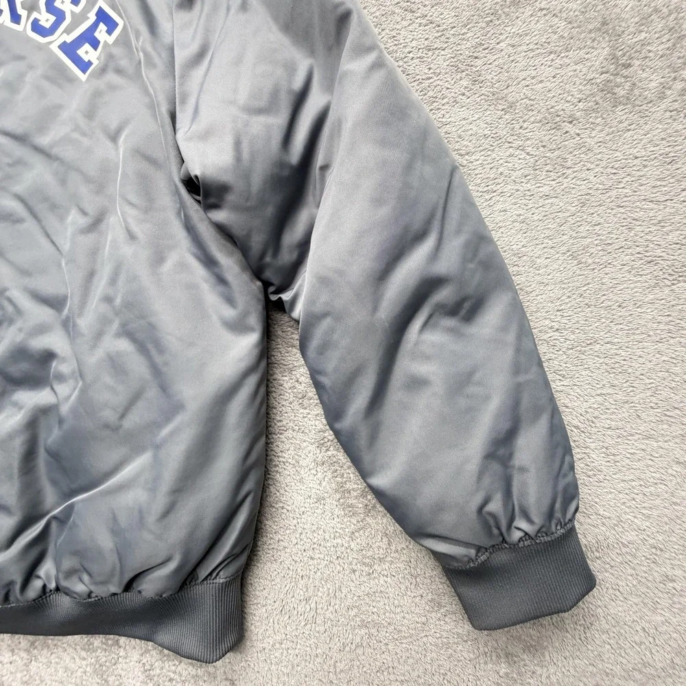 Converse Jacket Boys 12-13Y Gray Bomber Insulated Full Zip Puffer Coat